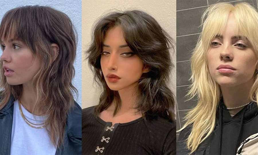 Ciri-ciri Potongan Rambut Wolf Cut Wanita Yang Lagi Trend Saat Ini