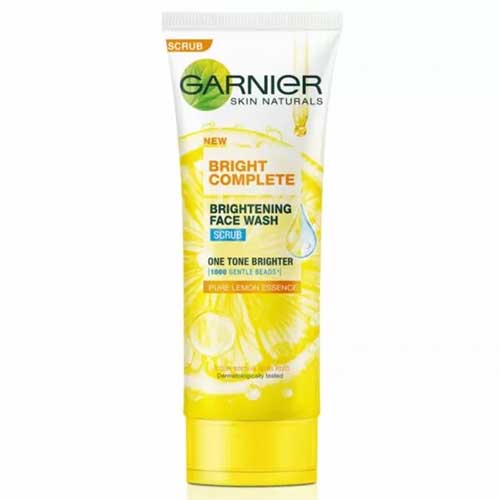 Review Garnier Bright Complete Scrub Cleanser - Garnier untuk flek hitam dalam 3 hari